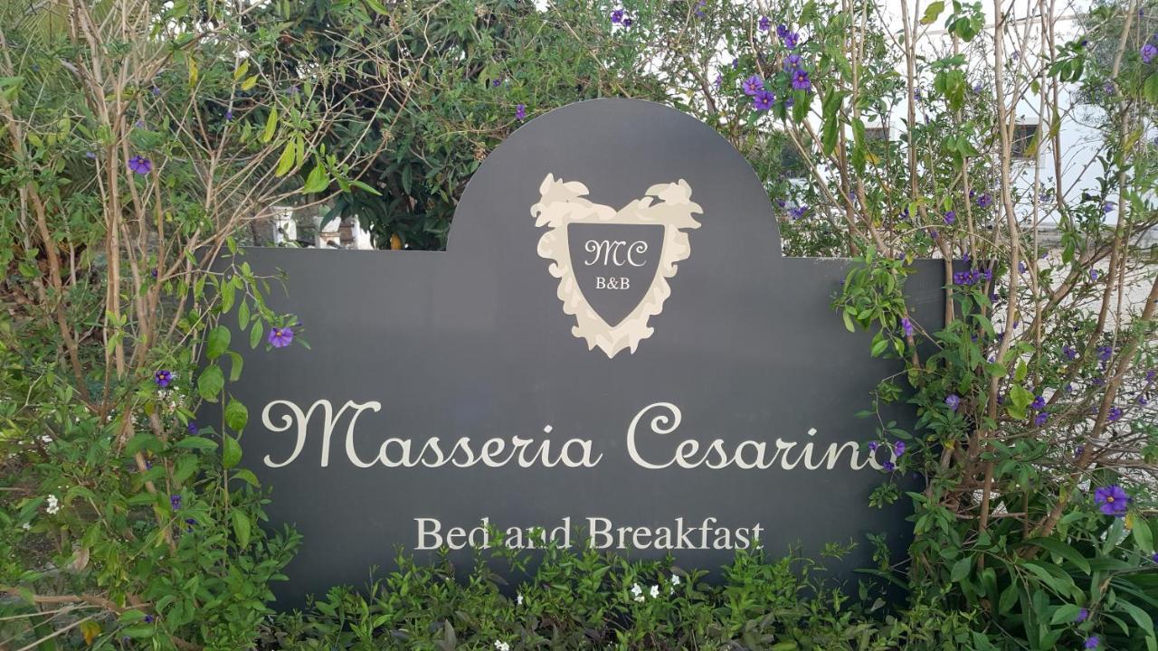 Masseria Cesarina B&B Castellana Grotte Dış mekan fotoğraf
